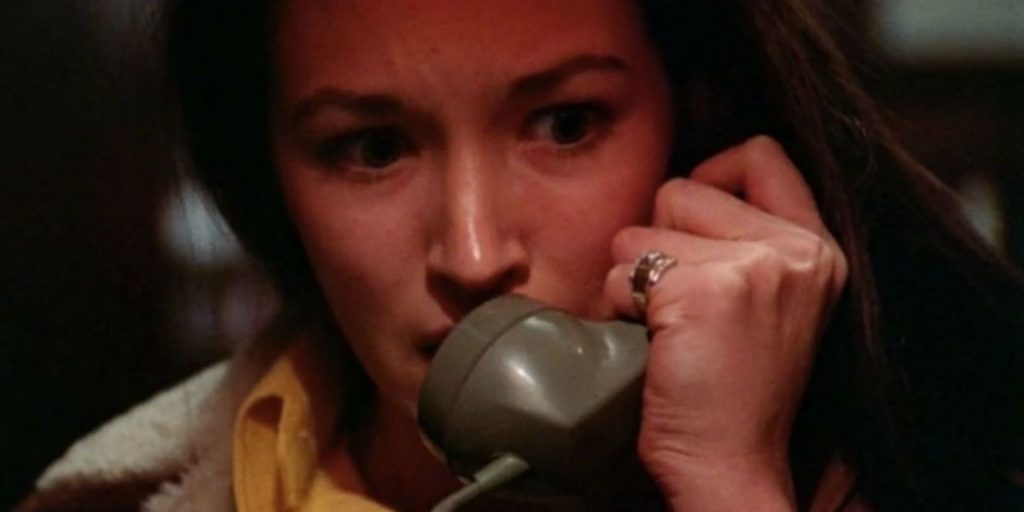 Black-Christmas-Olivia-Hussey 2 guys and a chainsaw horror movie review podcast