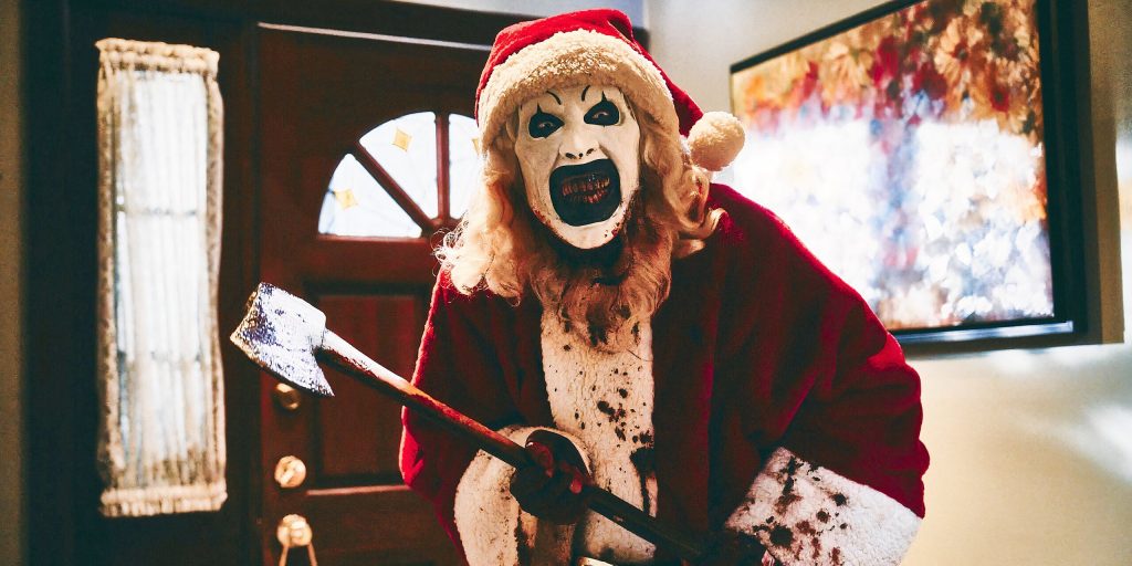 terrifier-3-art-the-clown-santa horror movie review podcast